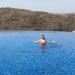 Chahatt Khanna Instagram – Nothing can dim the light that shines from good karma .. 
#chahattkhanna #pool #rajesthan #summers