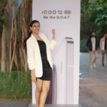 Chaithania Prakash Instagram - Just witnessed the future of mobile with the launch of #iQOO12! Blazing speed, killer cameras, and drop-dead design. This smartphone’s got it all! @iQOOind #BeTheGOAT #AmazonSpecials #Delhi #Smartphone #LaunchEvent