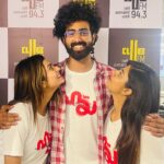 Chaithania Prakash Instagram - HA - YA with Vivek ❤️2 days to go Haya on theatres from Nov 25 @clubfmkerala @haya_movie @bharath_kr_____ @chaithania_prakash_ @vasudev.sanal @jiju_sunny