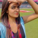 Chaithania Prakash Instagram - It Was One OF The Best Days And Best Matches From Both Teams Thank You So Much For The Opportunity @icc @metaindia #CWC23 #MetaSuper50
