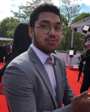 Chance Perdomo Instagram - Pretty much my mood 25/8 (combination of awe, fear & determination) - all praise to the most high 🧡🌫🙏🏾