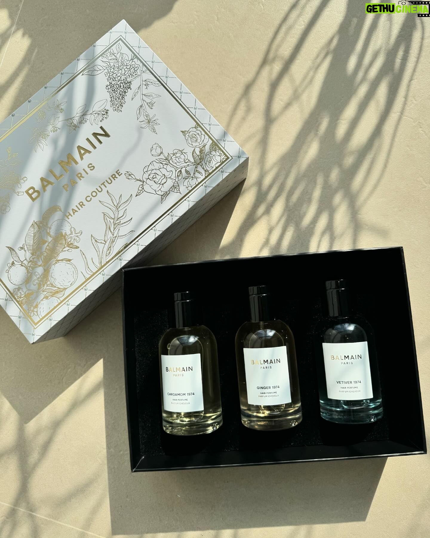 Chanunphat Kamolkiriluck Instagram - Celebrating @balmainhair‘s golden 50th anniversary with the Heritage 1974 Collection, the brand-new line of three exquisite unisex Hair Perfumes by the esteemed Niche Fragrance Award-winning perfumer, Cécile Zarokian. • Ginger 1974 • Cardamom 1974 • Vetiver 1974 Discover this unique olfactive journey at FIRSTER BY KING POWER - Siam Square Soi 7 - King Power Mahanakhon Shop online at firster.com #BALMAINHAIR #FIRSTERBYKINGPOWER