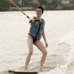 Chanya McClory Instagram – First time wake surfffff 🏄🏻💨 Happy Songkarn everyone 💦 ร้อนมากอยากเปียก ไปเล่นกัน @bangkokwakesurf สนุกสุดสุด ขอบคุณครูเฟย รูปห้าครูกลัวบอร์ดชนเรือ เลยจับบอร์ดละปล่อยกู เพื่อนเวร55