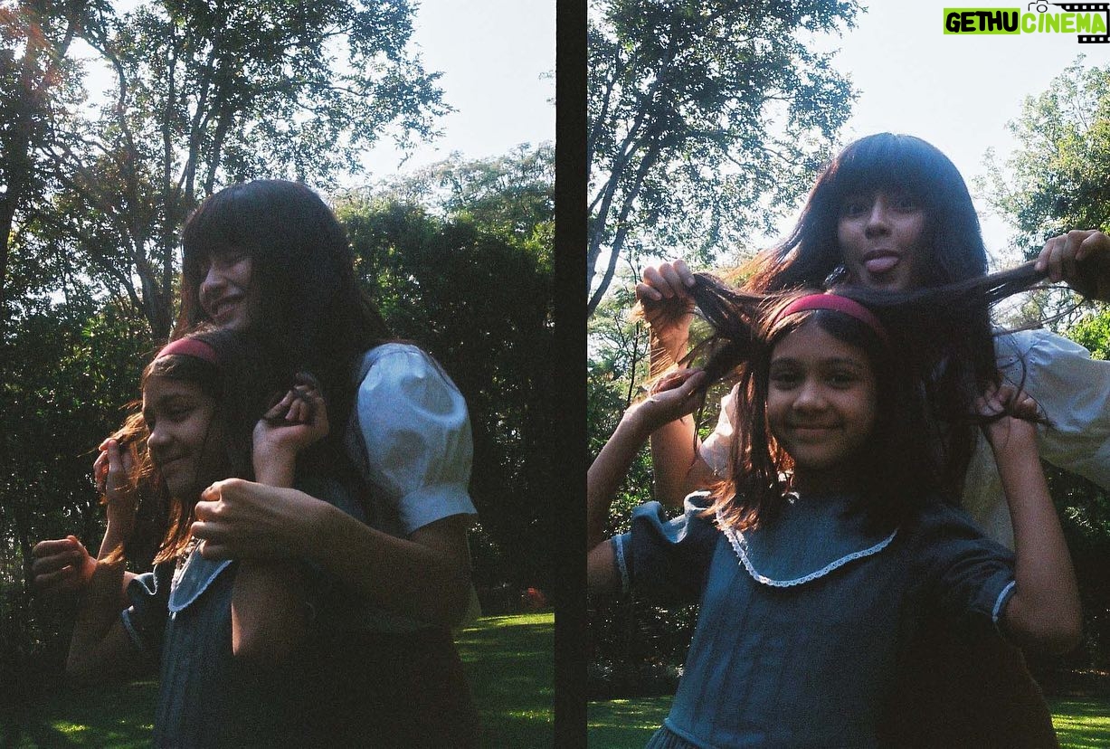 Chanya McClory Instagram - Double trouble on set