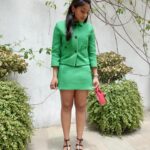 Charithra Chandran Instagram - Green Goddess 🌱 #throwback