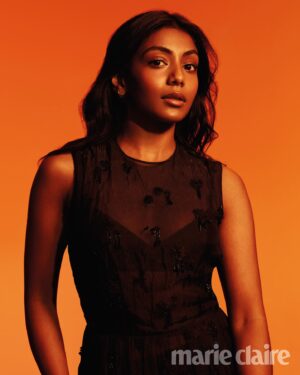 Charithra Chandran Instagram - “To be a successful actor – and I mean from a mental-health perspective – you actually need to focus on life outside of acting.”

As part of our Rebel Royals special, we spoke to 4 up and coming actors from our favourite regal dramas from the Crown to Foundation. First up, meet @charithra17 - Bridgerton’s Edwina Sharma.

Head to the link in bio to read all four interviews from the new breakout stars we’re loving.

 #Bridgerton #netflix #netflixuk.

Photographer: @kylegalvin_
Stylist and casting: @styledbysrh
Creative director: @craighemming
Editor in Chief: @andrecanwrite
Editor: @sunileo86
Writer: @irisgoldsztajn
Chief sub-editor: @nicolamoyne
Producer: @sofiapizah
Grooming and hair stylist: @knightjosh at @carenagency using @oribe and @chanel.beauty
Make-up artists: @sarahillmakeup at @thewallgroup using @pradabeauty; @louisehallmakeup using @charlottetilbury
Nail artist: @thehotblend using @essie @cledepeaubeaute and @laprairie
Lighting technician: @samroystonphoto
Set design: @livsnowden_design
Photography assistant: @eilijones
Styling assistant: Marie Pair
Location: @gas_studios

Fashion: 

Charithra wears dress in first slide by @longchamp, shoes by @louboutinworld and earrings by @fridaandflorence 

Charithra wears dress in third slide by @dior, shoes by @dior and earrings by @fridaandflorence