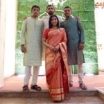 Charithra Chandran Instagram - Big Fat Indian Wedding ❤️ . . . It took me 20 minutes to get my brothers to just look at the camera, I almost died trying to get a picture of them all smiling in one 🙂