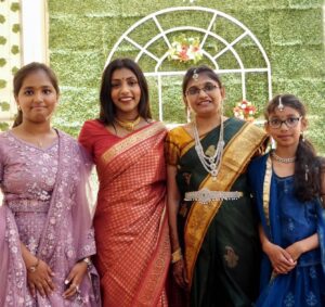 Charithra Chandran Instagram - Big Fat Indian Wedding ❤️
.
.
.
It took me 20 minutes to get my brothers to just look at the camera, I almost died trying to get a picture of them all smiling in one 🙂