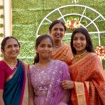 Charithra Chandran Instagram - Big Fat Indian Wedding ❤️ . . . It took me 20 minutes to get my brothers to just look at the camera, I almost died trying to get a picture of them all smiling in one 🙂