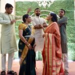 Charithra Chandran Instagram - Big Fat Indian Wedding ❤️ . . . It took me 20 minutes to get my brothers to just look at the camera, I almost died trying to get a picture of them all smiling in one 🙂
