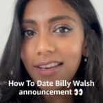 Charithra Chandran Instagram - A special announcement from our #HowToDateBillyWalsh cast 📱👀 Arrives 8th September, watch this space!!