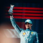 Charles Leclerc Instagram - A little bit of blue and 2 trophies to take back home Miami, thank you 🩵