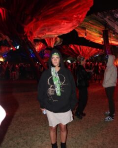 Charli D'Amelio Instagram - scarf #revolvefestival