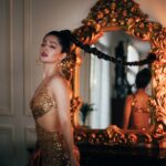 Charlie Chauhan Instagram - Shot by @deepali_td_official MUA @lavish_beauties_by_lavanya Styling @priyanshi2102 Location @bookrecce_locations @maccccckkkkkkkkk Accessories @the_jewel_gallery Outfit @ambikalal