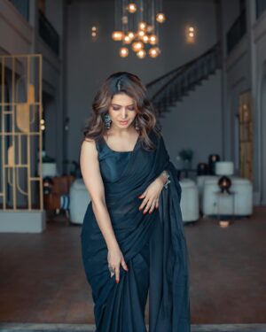Charlie Chauhan Instagram - Shot by @areesz 
Makeup @blush_on_by_shrutishah 
Hair @lavish_beauties_by_lavanya 
Styled by @priyanshi2102 
Earings @the_jewel_gallery
Ring, Bracelet, Nosepin @rejuvenatejewels
Footwear @themissdesignercollection 
Wearing @tamairafashion 
Location @bookrecce_locations @stardomcelebritymanagement