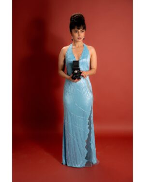 Charlie Chauhan Instagram - Shot by @manuj_kathuria 
MUA  @blush_on_by_shrutishah @lavish_beauties_by_lavanya 
Wearing @kavita_sonchatra 
Studio @soil.studio_
Accessories @the_jewel_gallery @priyanshi2102