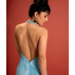 Charlie Chauhan Instagram - 🩵 3Shot by @manuj_kathuria MUA @blush_on_by_shrutishah @lavish_beauties_by_lavanya Wearing @kavita_sonchatra Studio @soil.studio_ Accessories @the_jewel_gallery @priyanshi2102