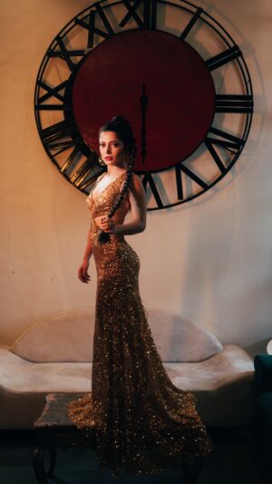 Charlie Chauhan Instagram - Shot by @deepali_td_official 
Edited by @mm_edits._ 
MUA @lavish_beauties_by_lavanya 
Styling @priyanshi2102 
Location @bookrecce_locations
Accessories @the_jewel_gallery
Outfit @ambikalal