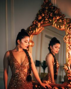 Charlie Chauhan Instagram - Shot by @deepali_td_official MUA @lavish_beauties_by_lavanya Styling @priyanshi2102 Location @bookrecce_locations @maccccckkkkkkkkk Accessories @the_jewel_gallery Outfit @ambikalal