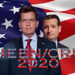 Charlie Sheen Instagram - C'mon, @sentedcruz, in 4 years we can unseat this guy!! You bring the AWESOME, I'll bring the WINNING!! © #SheenCruz2020