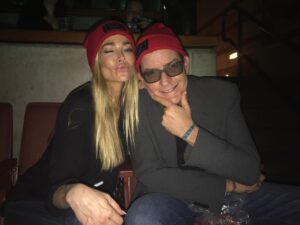 Charlie Sheen Instagram - silly hats aside;

our girls,
and their besties,
(the G and the R)
reminded us,
how badly 
REAL MUSIC
must befall us,
at once!! x ©