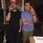 Charlie Sheen Instagram - "hello...?" "hello...?" "Kev...?" "Charlie...?" "mom....?" #KevAdamsAutourDuMonde