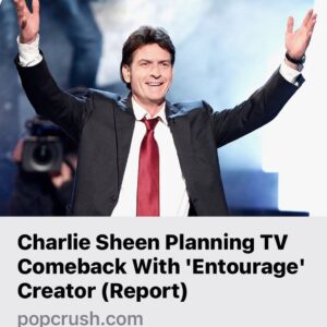Charlie Sheen Instagram - Special week. Special group. And we are just getting started !