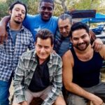 Charlie Sheen Instagram - Despite our linguistic differences, we continued to bond thru "calentar" hugs. #madfamilies