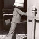Charlie Sheen Instagram - #tbt me; age 5. first attempt at a sight-gag. the dogs loved it!