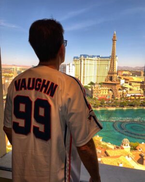 Charlie Sheen Instagram - "Get me Vaughn"

we can't; 
he's in Vegas. ©️ #ASG 
#MajorLeague3