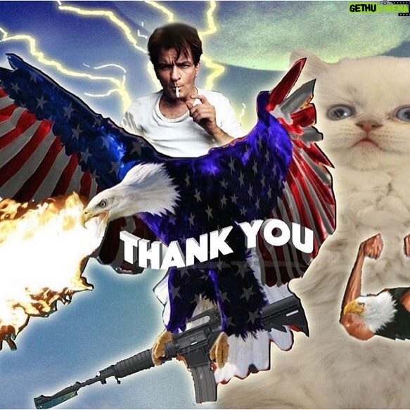 Charlie Sheen Instagram - @illmagore it's your matchlessly unexampled display of courage & empirical patriotism we need SO much more of!