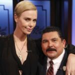 Charlize Theron Instagram - Oh, and I got married! Love you, honey! ❤️ @iamguillermo #Guillermotilldeathdouspart #Oscars