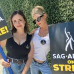 Charlotte McKinney Instagram - Love running into old friends 😉 But all jokes aside #SagAftraStrong