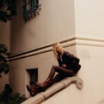 Charlotte McKinney Instagram – Kicking off fall in some of my favorite @dsw Moto boots #mydsw 👢
