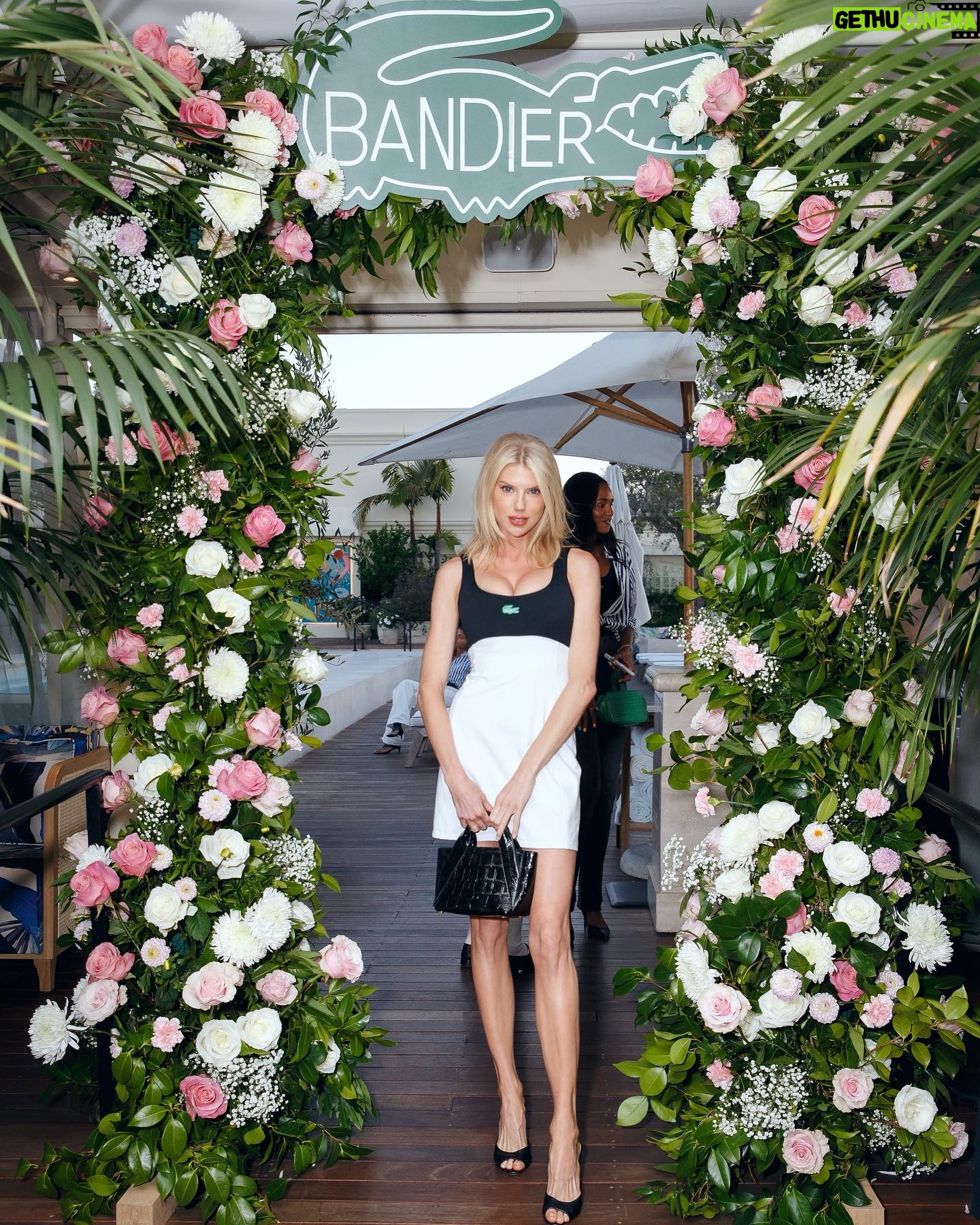Charlotte McKinney Instagram - @lacoste X @bandier Dinner 🐊 Thank you for having me ! 📷 @jojo_jpeg