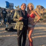 Charlotte McKinney Instagram - Got the chance to work the legendary @officialdannytrejo on a wild Romanian film together this year excited to share with u all 🤣🙈🐐