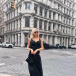 Charlotte McKinney Instagram - @annaquanlabel dress making me feel like a proper ladaaayy