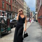 Charlotte McKinney Instagram - @annaquanlabel dress making me feel like a proper ladaaayy