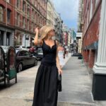 Charlotte McKinney Instagram - @annaquanlabel dress making me feel like a proper ladaaayy