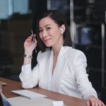 Charmaine Sheh Instagram - The only way to do great work is to love what you do. @apple #airpods