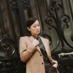 Charmaine Sheh Instagram - Style is something each of us already has, all we need is to find it. 👗: @yves_salomon @lanecrawford Styled by @mopiko Make up by @katherine_lo1228 Hair by @lorrainelam @hairculturehk