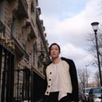 Charmaine Sheh Instagram - You are what you believe yourself to be. 👗 @sacaiofficial @lanecrawford 👢 @giuseppezanotti Styled by @mopiko Makeup by @katherine_lo1228 Hair by @lorrainelam @hairculturehk