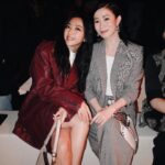 Charmaine Sheh Instagram - Be Mesmerized. Be Marant. #IsabelMarantFW24 #IsabelMarant @isabelmarant @mayaoo @yuyuzhangzou @karena_ngs Makeup by @katherine_lo1228 Hair by @lorrainelam @hairculturehk