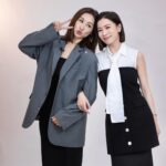 Charmaine Sheh Instagram - Female friendships that work are relationships in which women help each other belong to themselves. 👗 @maison_kimhekim @we11done @lanecrawford Styled by @mopiko Makeup by @katherine_lo1228