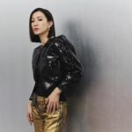 Charmaine Sheh Instagram - Live your life in your own unique way and be true to yourself. 👗 @r13 💍 @swarovski Styled by @mopiko Makeup by @katherine_lo1228 Hair by @lorrainelam @hairculturehk