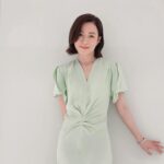 Charmaine Sheh Instagram – Be the reason someone smiles today.
.
.
.
Dress: @victoriabeckham
Accessories: @swarovski
Heels: @louboutinworld
Styled by: @pelilam
Makeup by @katherine_lo1228 
Hair by @lorrainelam @hairculturehk