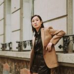 Charmaine Sheh Instagram - Style is something each of us already has, all we need is to find it. 👗: @yves_salomon @lanecrawford Styled by @mopiko Make up by @katherine_lo1228 Hair by @lorrainelam @hairculturehk
