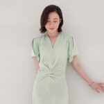 Charmaine Sheh Instagram – Be the reason someone smiles today.
.
.
.
Dress: @victoriabeckham
Accessories: @swarovski
Heels: @louboutinworld
Styled by: @pelilam
Makeup by @katherine_lo1228 
Hair by @lorrainelam @hairculturehk