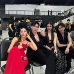 Chayanit Chansangavej Instagram - my lenses still broken , but fine 💙 thankyou @gmmtv for yesterday and see you next year with #friendshitforever ✌🏼
