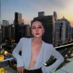 Chayanit Chansangavej Instagram - Cheers to @centralembassy ‘s first decade. It’s such an honor to join the Central Embassy 10th Anniversary Celebration Party & BANGKOK 3024 by @danielarsham #CentralEmbassy10thAnniversary #Bangkok3024DANIELARSHAM #CentralEmbassyXDanielArsham #CentralEmbassy #CentralEmbassyXpat